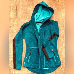 title nine fleece-lined hoodie